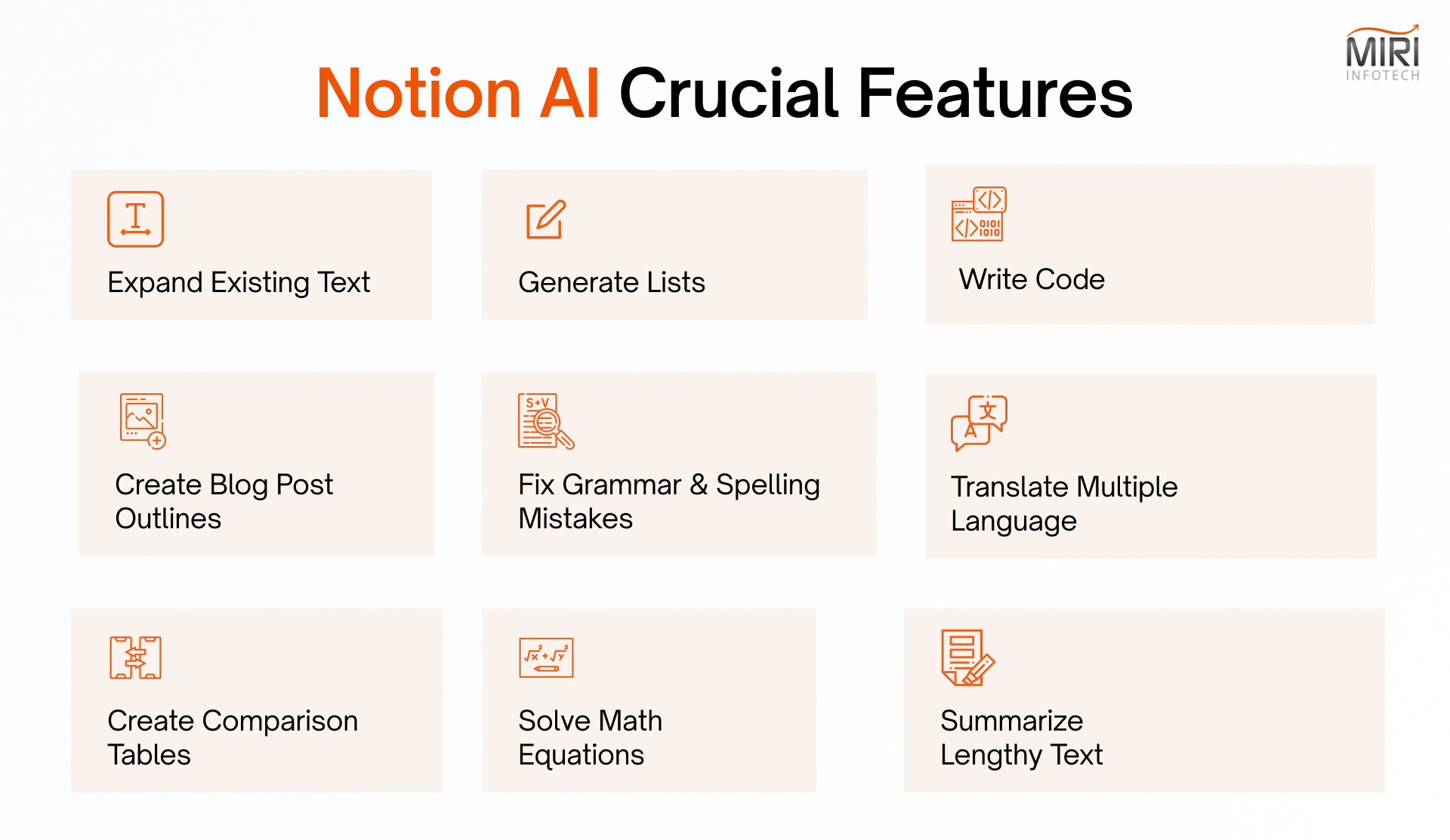 Notion AI Features
